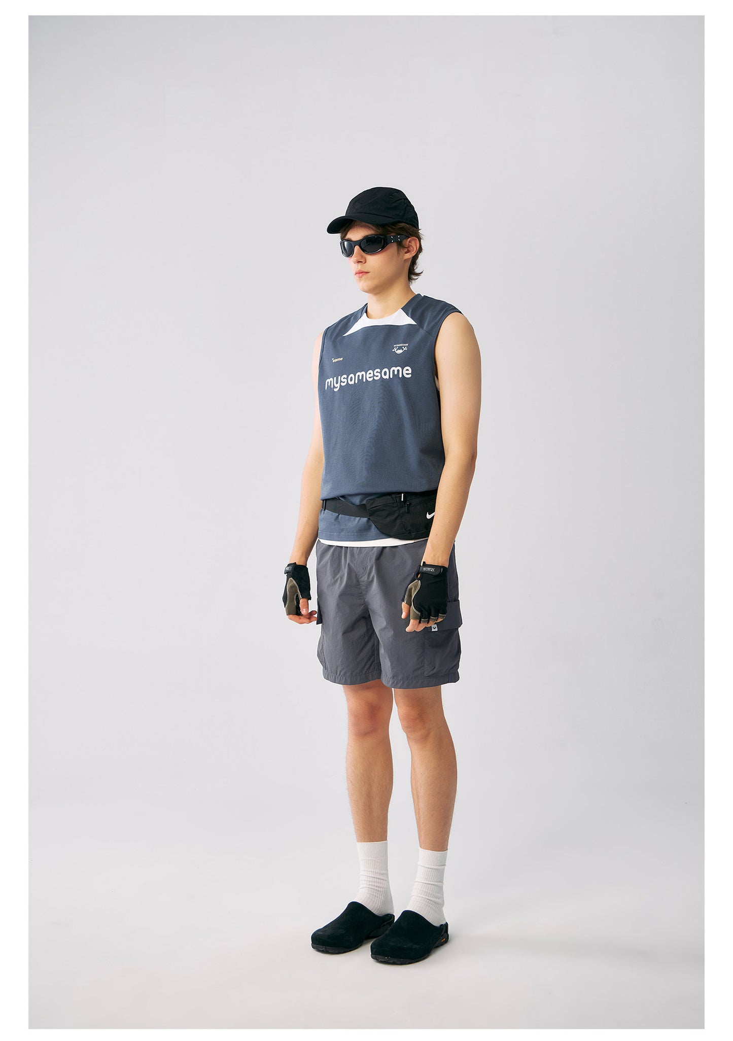 SAMESAME Fitness Running Vest - Gray