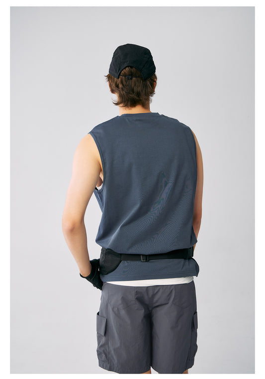 SAMESAME Fitness Running Vest - Gray