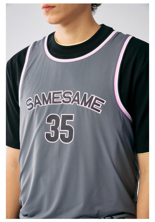 SAMESAME Basketball Tank Top - Gray