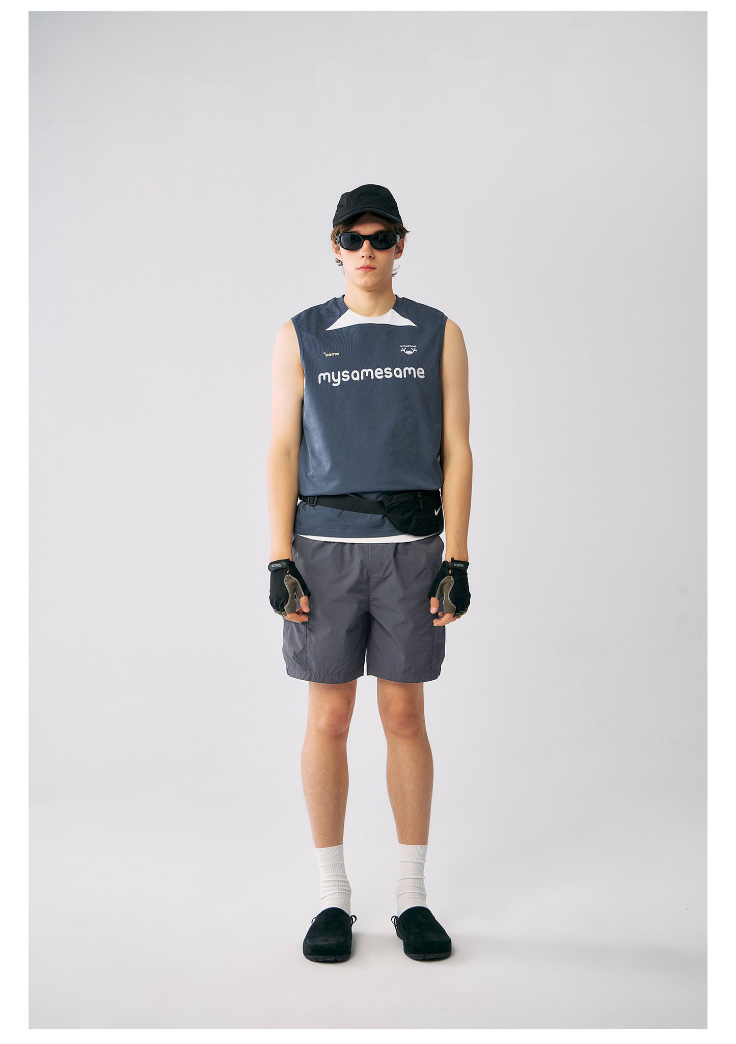 SAMESAME Fitness Running Vest - Gray