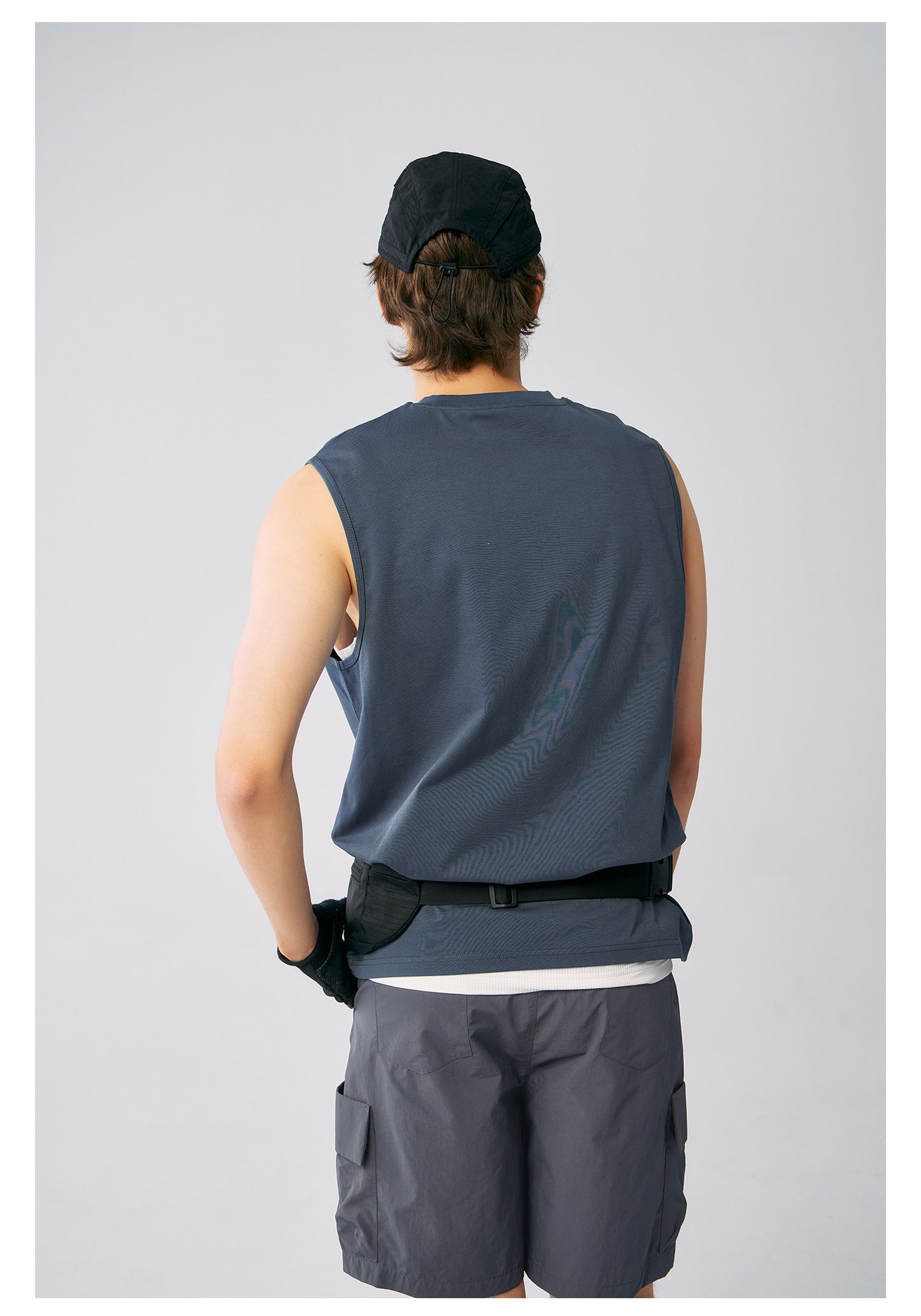 SAMESAME Fitness Running Vest - Gray