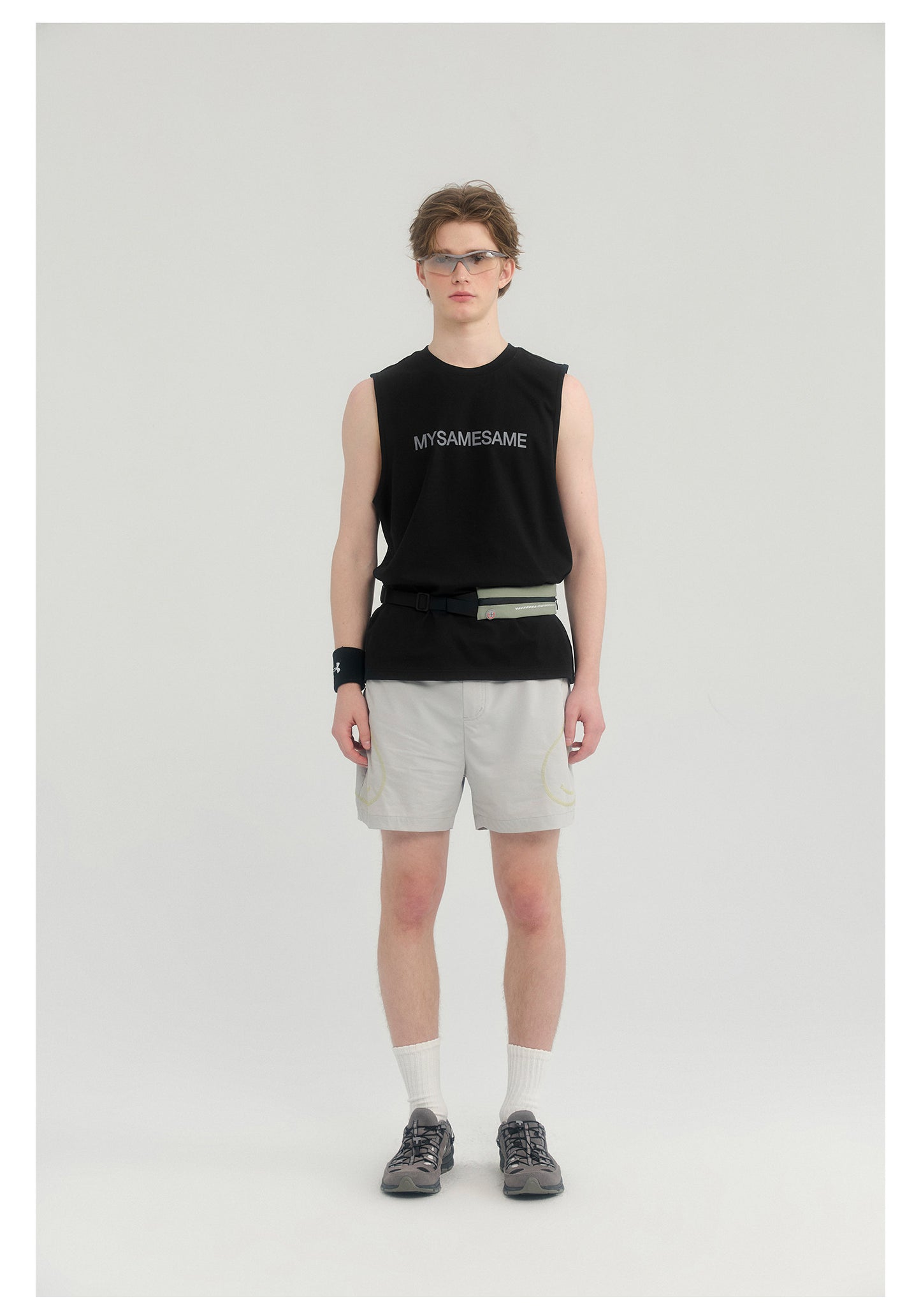 SAMESAME Solid Fitness tank top - Black