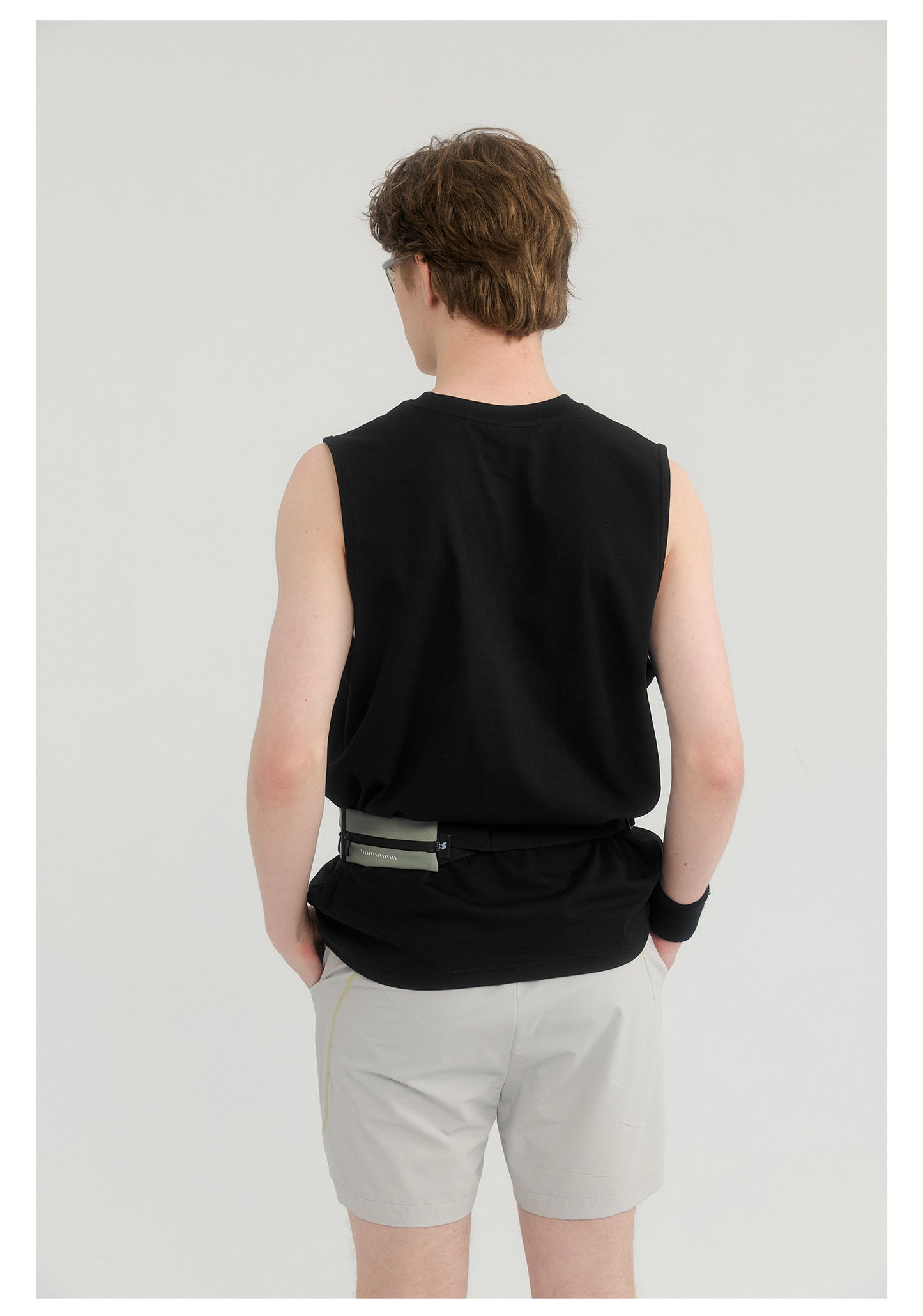 SAMESAME Solid Fitness tank top - Black