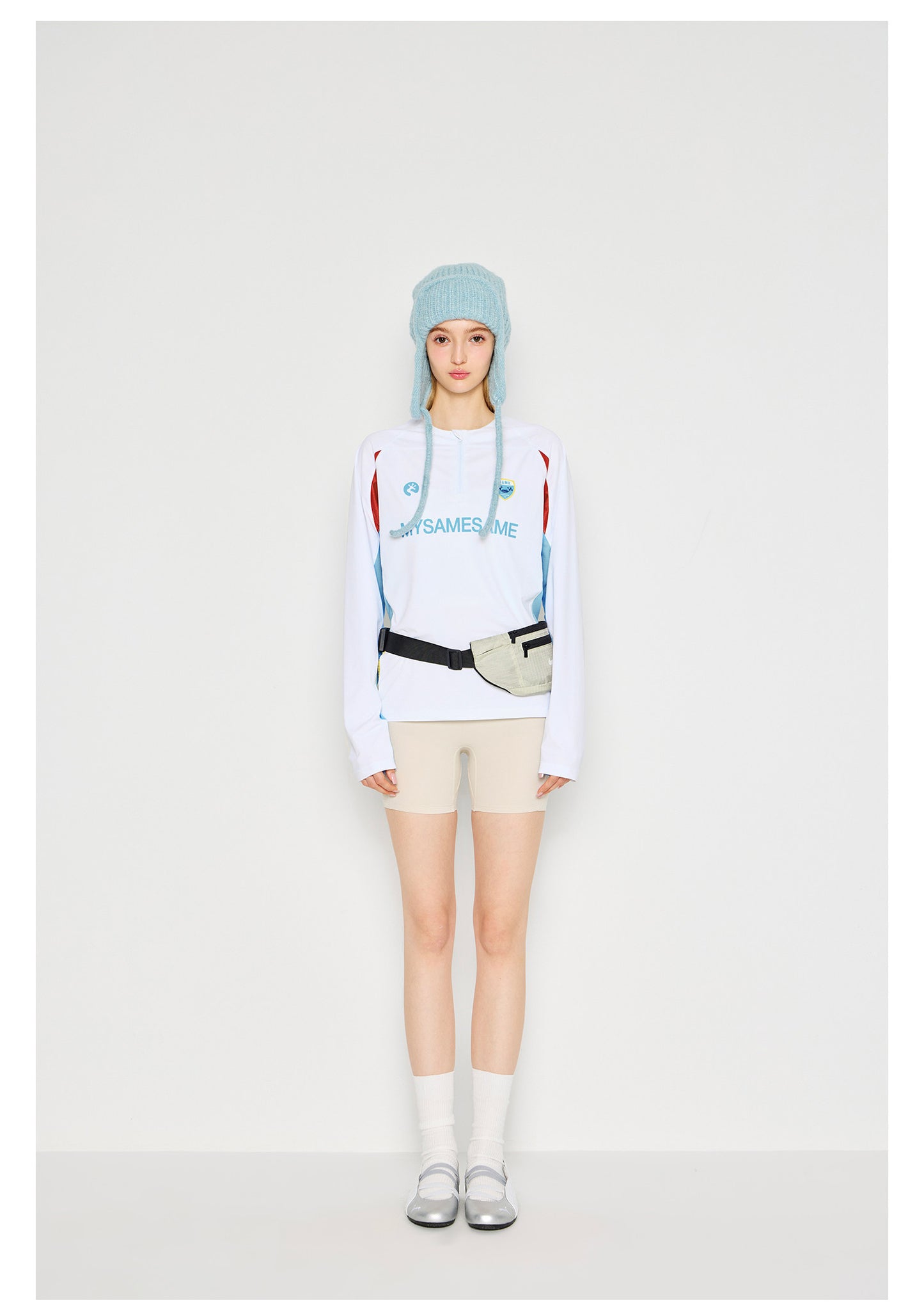 Sports Cycling Badminton Long Sleeved Shirt - White