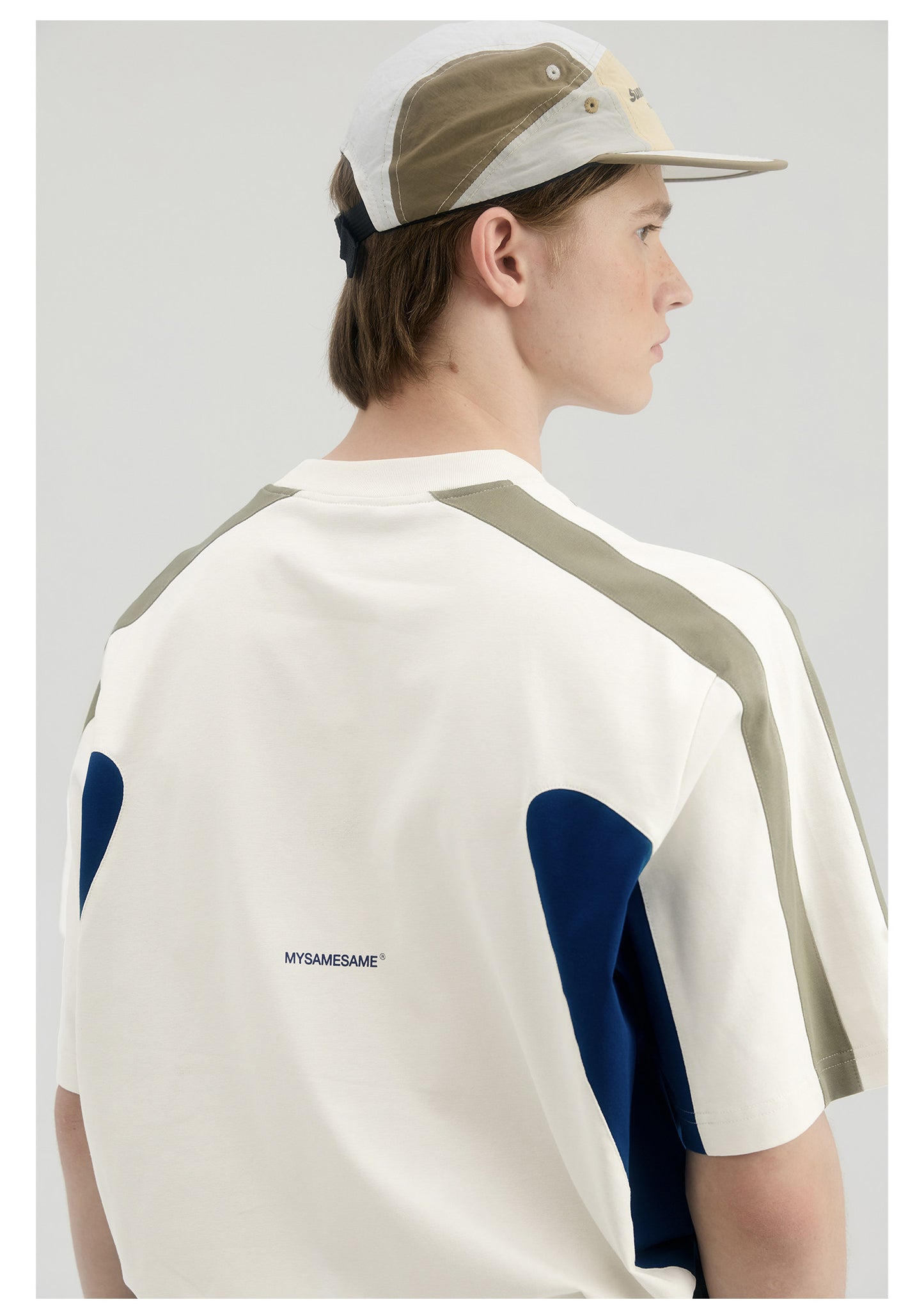 Quick Drying Antibacterial Embroidered Tee - Apricot