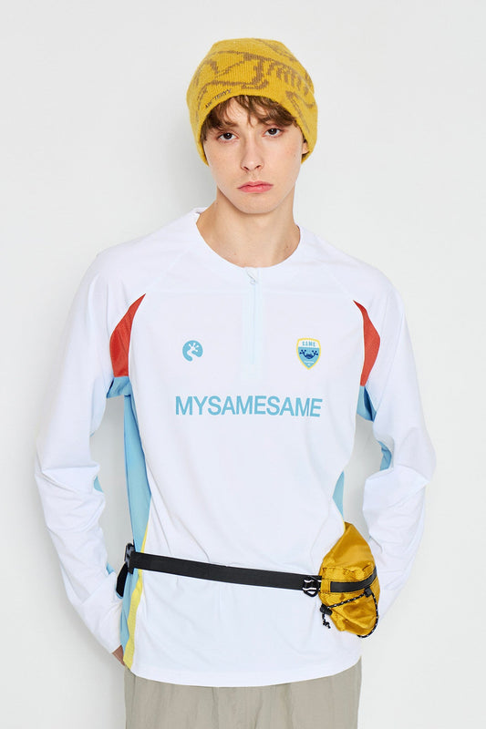 Sports Cycling Badminton Long Sleeved Shirt - White