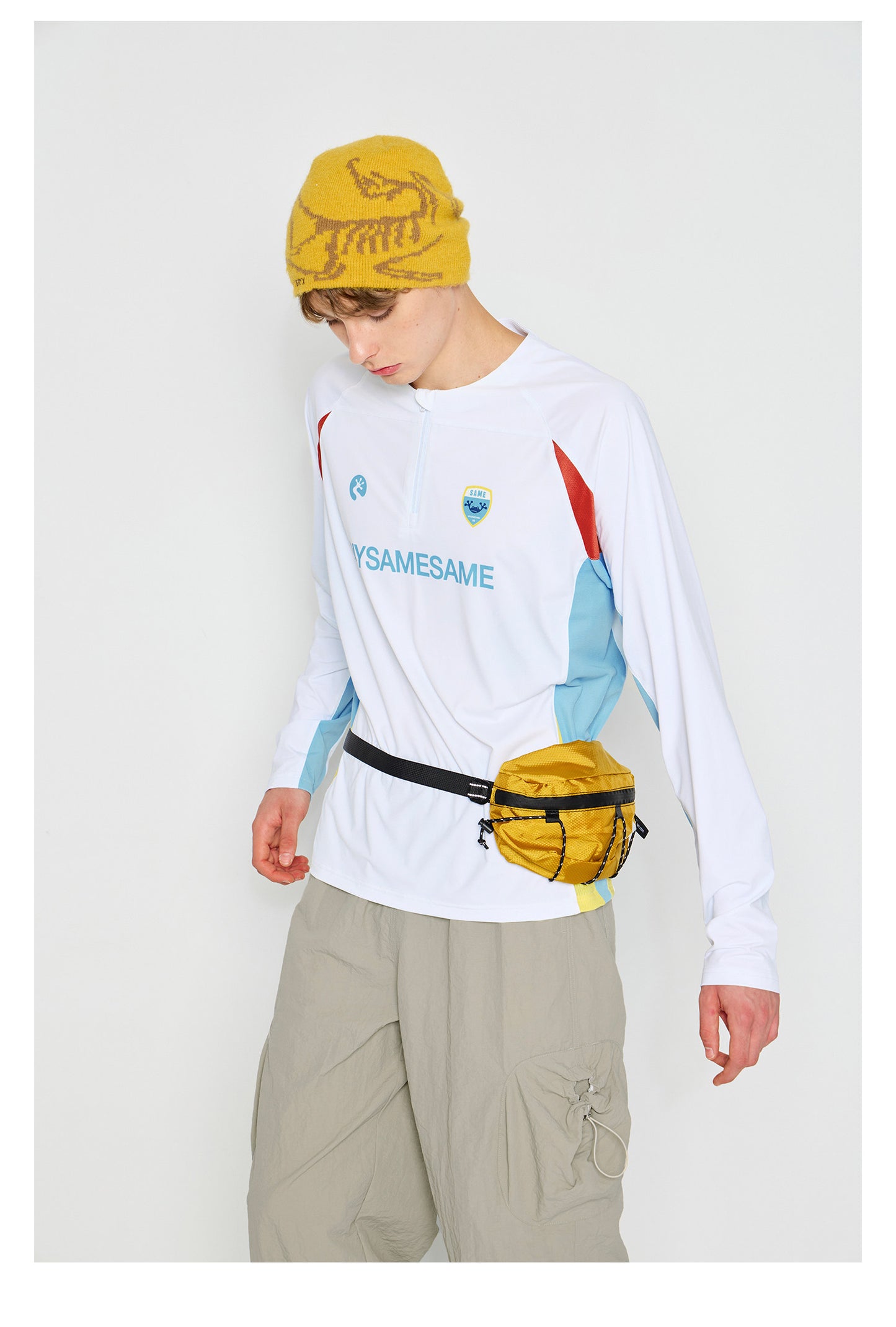 Sports Cycling Badminton Long Sleeved Shirt - White