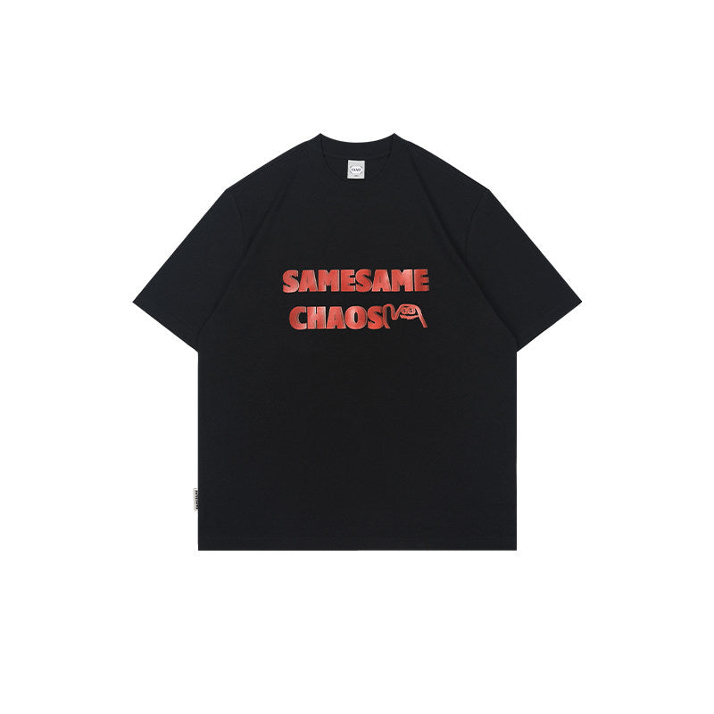 SAMESAME Outdoor Quick-dry Graphic Tee - Black