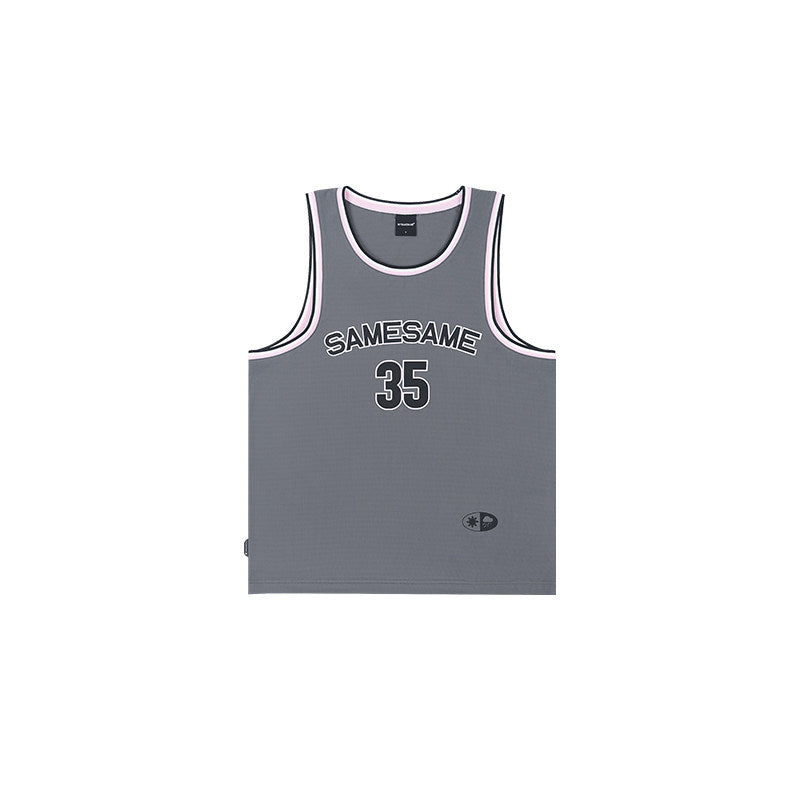 SAMESAME Basketball Tank Top - Gray