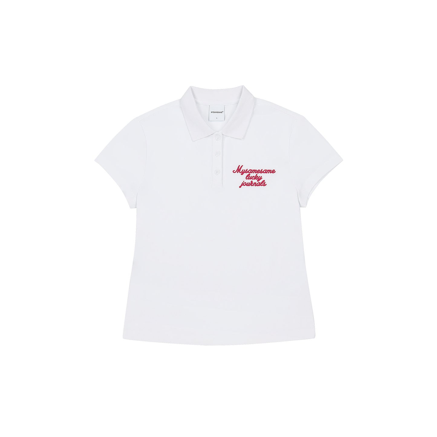 SAMESAME Polo Golf Tee - White