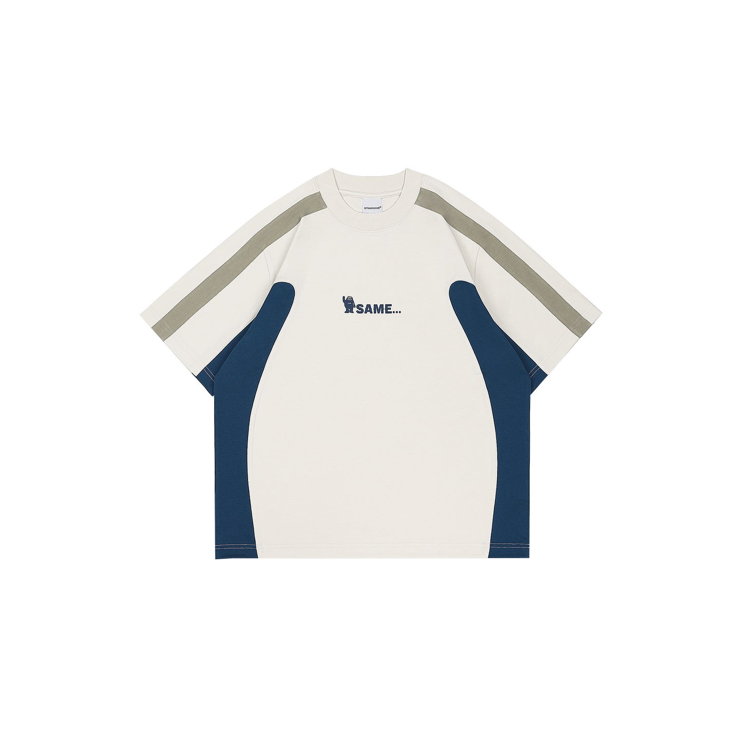 Quick Drying Antibacterial Embroidered Tee - Apricot